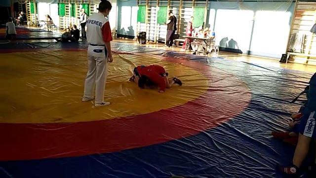4.11.18 Турнир памяти С.Д.Степанова Ваня 2 схватка (на первую не вышел соперник) смотреть онлайн