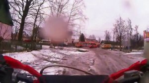 УЛЁТНАЯ погоня ДПС за эндуро мотоциклом / The police operation