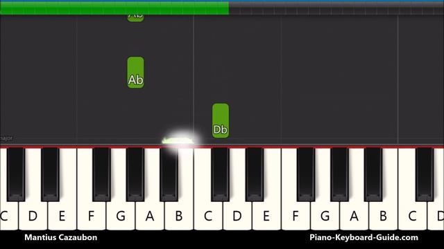 Ray Charles - Hit The Road Jack (Slow, Very Easy Piano Tutorial) смотреть онлайн