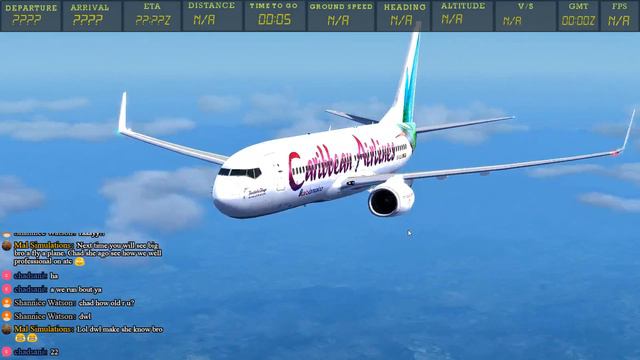 P3DV4 |MDPC PUNTA CANA INTL - MKJP NORMAN MANLEY INTL|PMDG 737NGX| VATSIM| AS16| смотреть онлайн