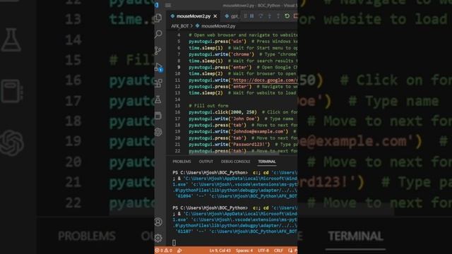 PyAutoGUI - Automate Your Mouse And Keyboard! смотреть онлайн