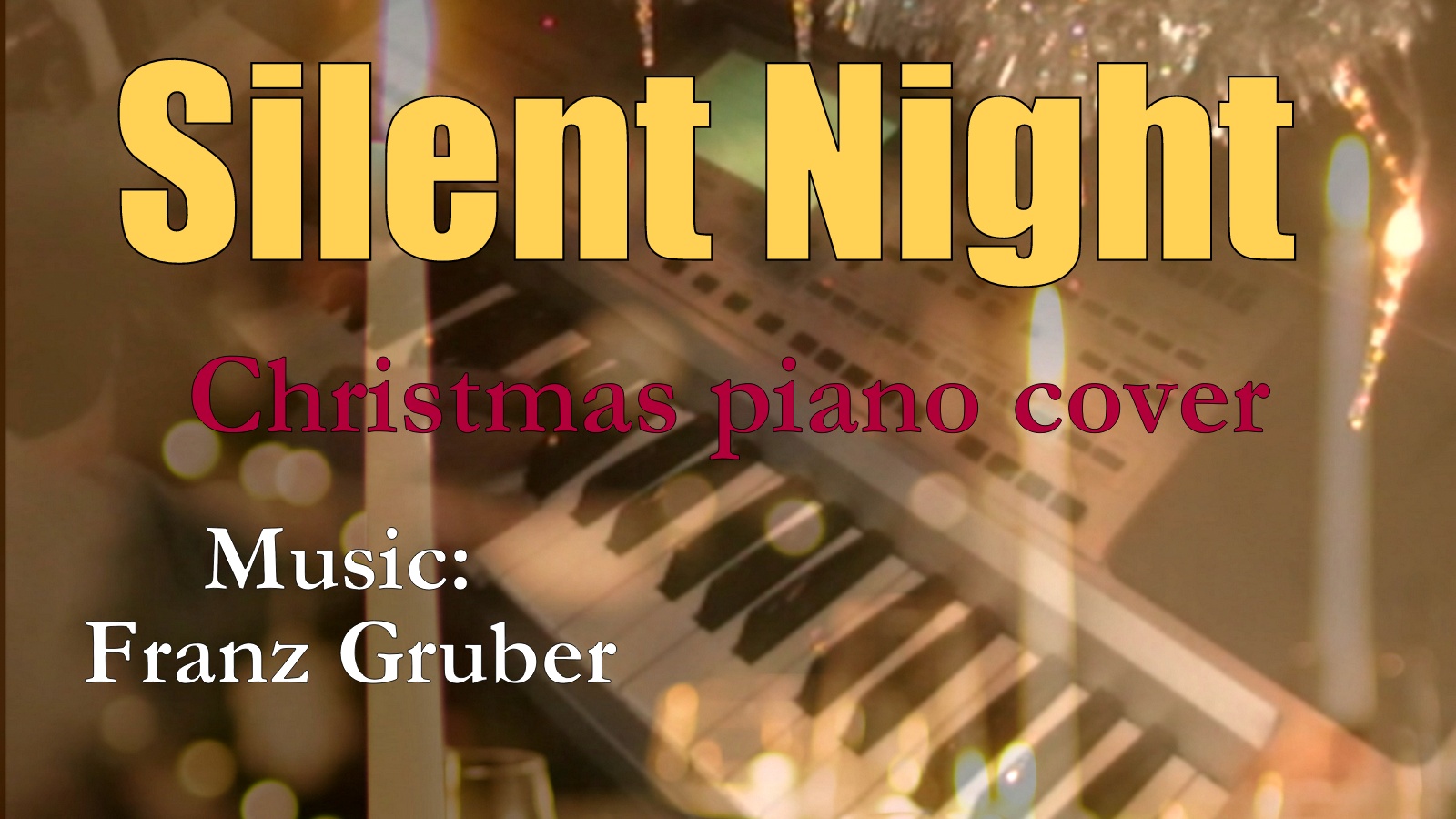 Silent Night (Christmas piano cover) смотреть онлайн