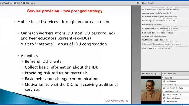 I-TECH India RDLS | CoE BJMC | Mr. Bhavani Upadhyay | 17-01-2020 смотреть онлайн