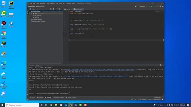 Hướng dẫn tạo bot telegram để cập nhật tin tức bằng python смотреть онлайн