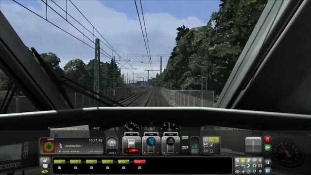 Экстремальная скорость. Остановка поезда в Train Simulator 2014 смотреть онлайн