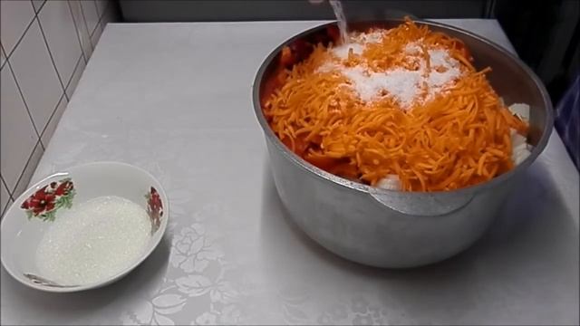 Фасоль с овощами | Салат с фасолью на зиму | Заготовки смотреть онлайн