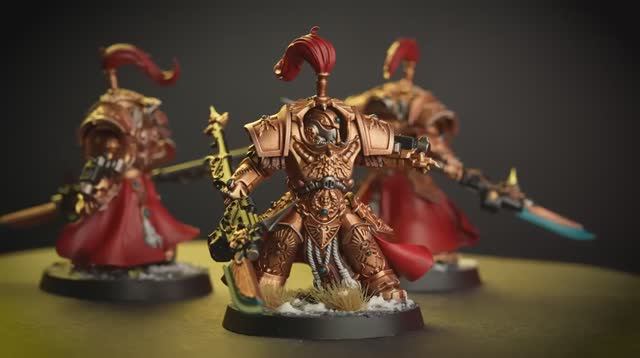 How To Paint： Adeptus Custodes Combat Patrol ｜ Intermediate ｜ Warhammer 40,000