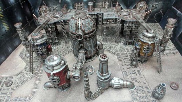 COMPLETELY MODULAR SCI-FI Wargaming Terrain Sector Mechanicus Warhammer 40k Kill Team Necromunda смотреть онлайн