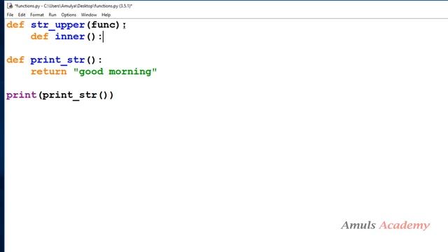 Python Tutorials - Decorators Part 1 | Introduction | Functions | Example смотреть онлайн