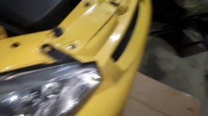 Как снять передний бампер на Калине Спорт