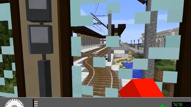 Я работаю машинистом электрички в майнкрафт. (пробное видео) смотреть онлайн