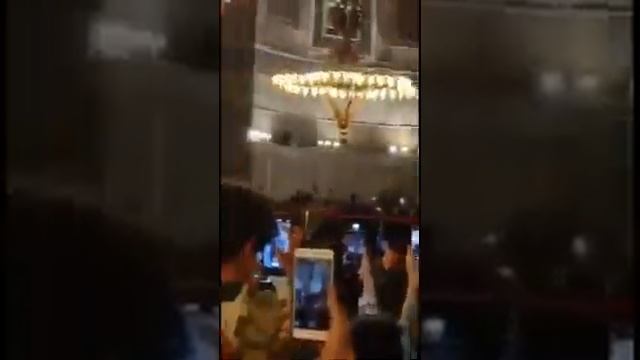 Клятва турок Эрдогану в Айя- София в ночь перед выборами. смотреть онлайн