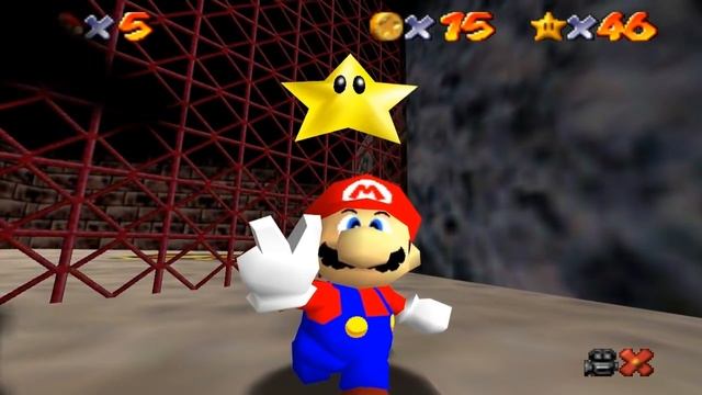 Super Mario 64 Walkthrough - Course 6 - Hazy Maze Cave смотреть онлайн