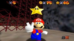 Super Mario 64 Walkthrough - Course 6 - Hazy Maze Cave