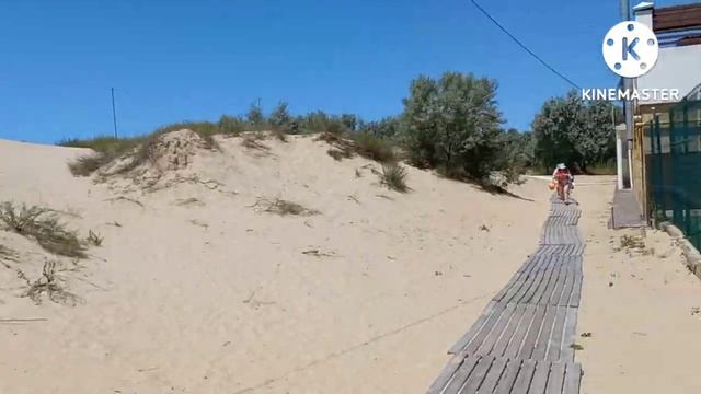 Анапа  Пляж санаторий родник / Джемете- Anapa