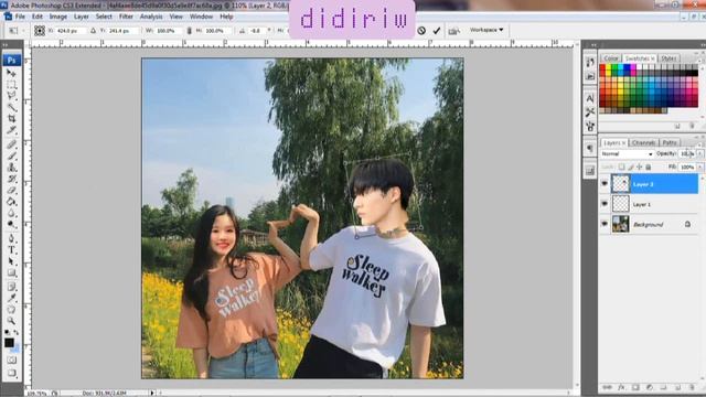 [SWAP EDIT] NCT Jeno & Park Siyeon | Adobe Photoshop CS3 смотреть онлайн