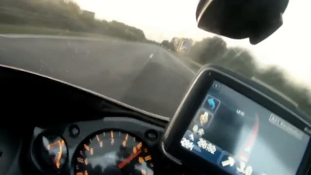Hayabusa top speed GPS 347Kmh смотреть онлайн