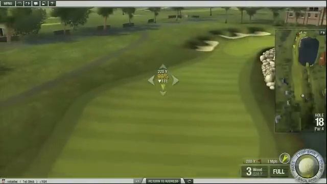 Tiger Woods PGA Tour golf 'Aiming tip' online video game launch trailer смотреть онлайн