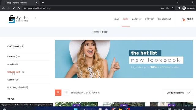 1st look Ayesha Fashions online Store смотреть онлайн