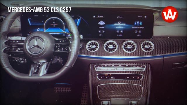2022 Mercedes-AMG 53 CLS c257 facelifting 4-door coupe смотреть онлайн