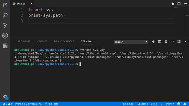 6.1.2 Onde o Python procura para importar? смотреть онлайн