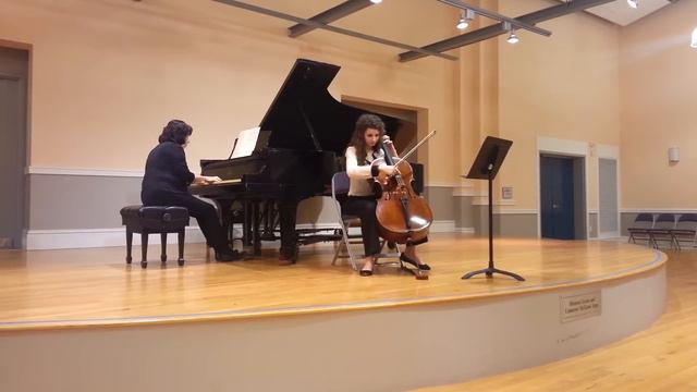 Brahms Cello Sonata in e-minor. 1st Movement смотреть онлайн
