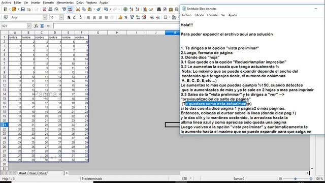 Como expandir hoja de calculo (OPENOFFICE.CAL) смотреть онлайн