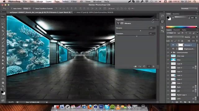 The Aquarium - Speed art ( #Photoshop CS6 ) | CreativeStation смотреть онлайн
