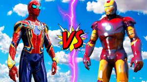 ЧЕЛОВЕК ПАУК ПРОТИВ ЖЕЛЕЗНОГО ЧЕЛОВЕКА в ГТА 5 МОДЫ! НЕТ ПУТИ ДОМОЙ ОБЗОР МОДА в GTA 5 ВИДЕО MODS