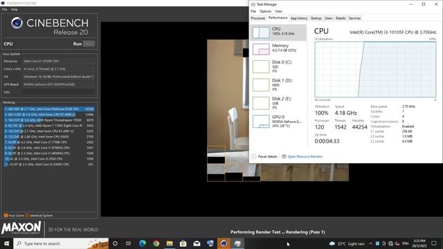 UNBOXING intel® Core™ i3-10105F | Installation | Cinebench R20 Test | Gaming Performance смотреть онлайн