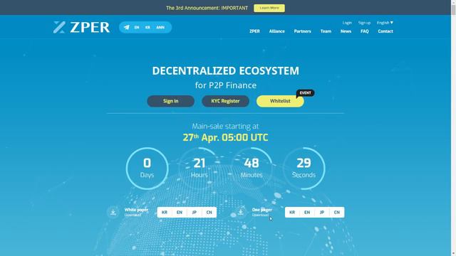 ZPER обзор проекта ICO (author AlexDuma) смотреть онлайн