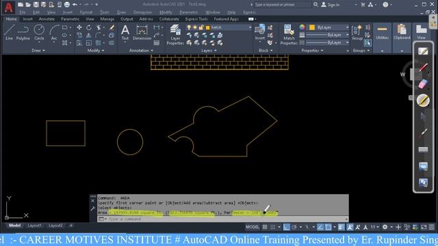 AutoCAD - Complete Tutorial for Beginners - Part 1 II AutoCAD Tutorial 8 II AutoCAD Tutorials full смотреть онлайн