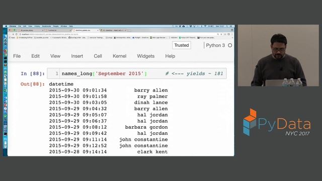 Chalmer Lowe - Pandas and Date Time смотреть онлайн