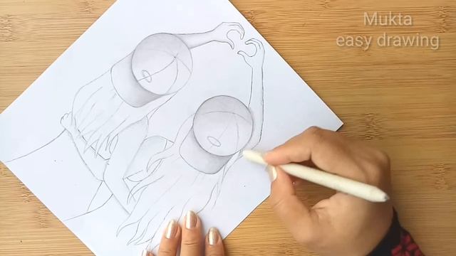 Best friend Drawing\\How to draw best friend with pencil sketch смотреть онлайн