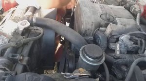 Замена натяжного ролика и ремня навесного оборудования. Двигатель 1JZ-GE. Toyota Chaser JZX90.