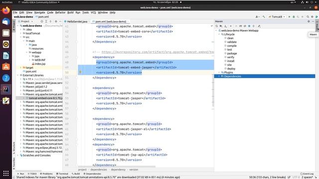 Java - урок 62.6 (Что такое App server? Standalone, embedded, plagin Tomcat server) смотреть онлайн