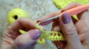 Пляжная туника крючком //вяжем вместе.