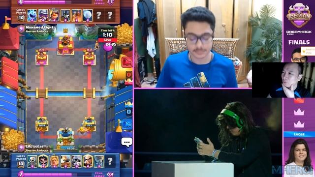 Mohamed Light vs Lucas Grand final DREAMHACK Clash Royale 2023 смотреть онлайн
