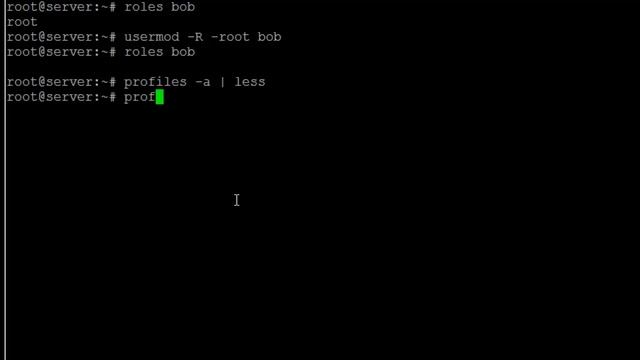 Solaris 11 Using Roles with RBAC смотреть онлайн
