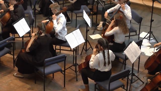 С. Прокофьев, Марш (S. Prokofjew, Marsch) - оркестр с детьми из Минска смотреть онлайн