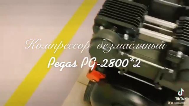 Бесшумный компрессор Pegas Pneumatic Pegas PG-2800*2
