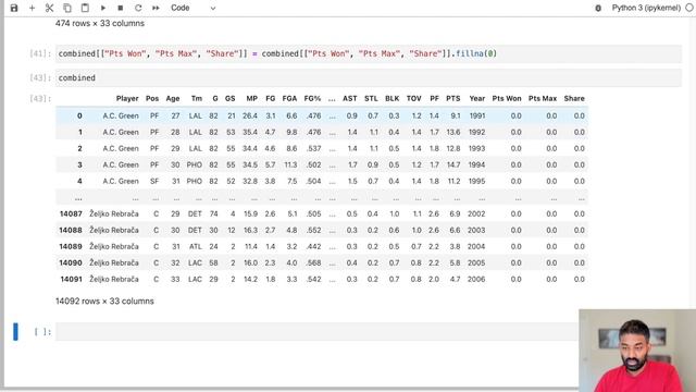 Cleaning NBA Stats Data With Python And Pandas: Data Project [part 2 of 3] смотреть онлайн