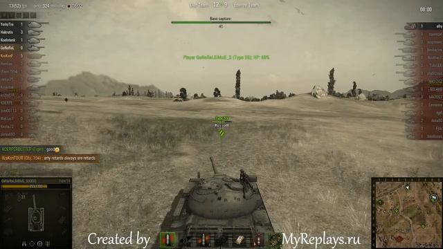 WOT: Steppes - Object 704 - 5 frags смотреть онлайн