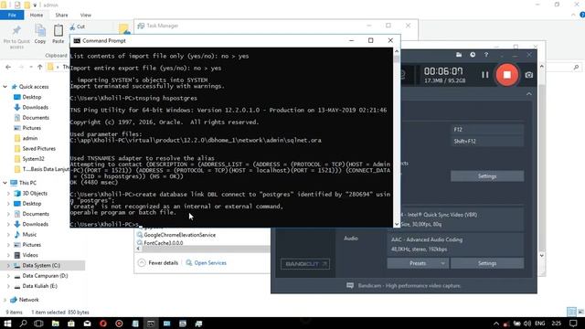 Database Oracle Link Replikasi ke SQL Postgrees BDL смотреть онлайн