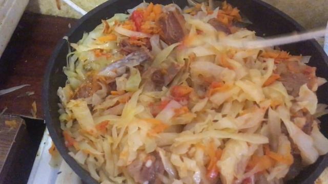 Капуста тушеная с ребрышками - дешево и очень вкусно смотреть онлайн