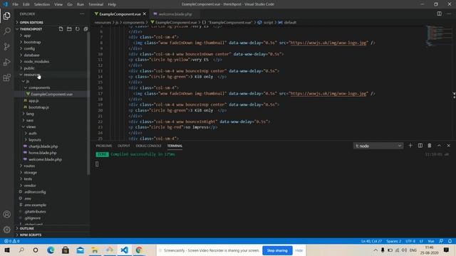 Vue Laravel 7 Wowjs Working Example смотреть онлайн