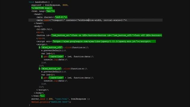 ESP8266/ESP32: Веб-сервер. HTML. Управление из браузера. Кнопки, светодиоды, датчики и т.д. смотреть онлайн