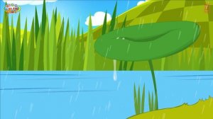 It's Raining It's Pouring Nursery Rhyme with LYRICS