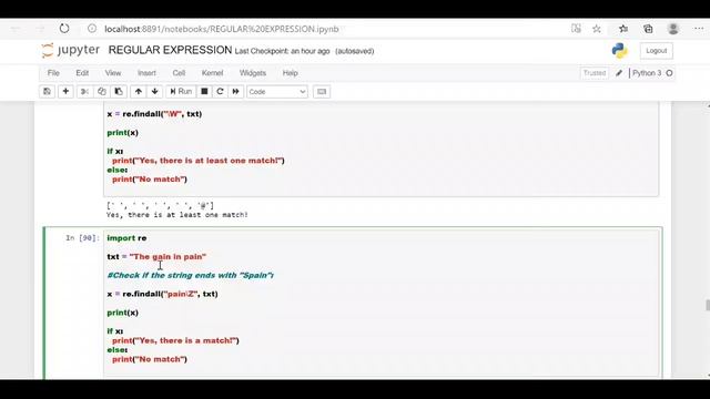 REGULAR EXPRESSION IN PYTHON PART 2 смотреть онлайн