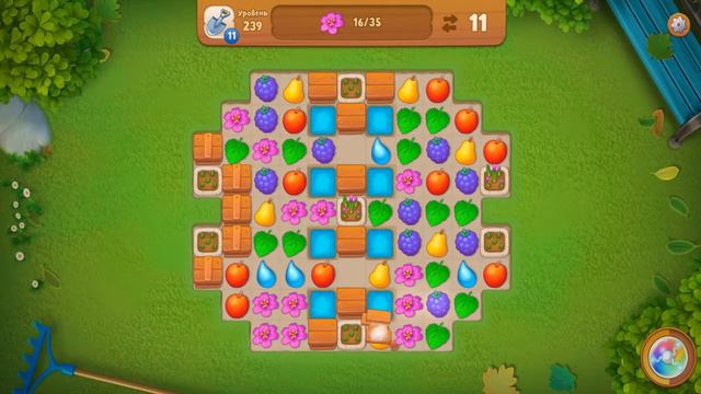 GardenScapes Level 239 Walkthrough смотреть онлайн
